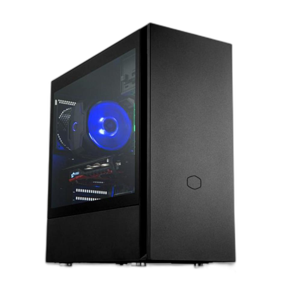 CoolerMaster Case Silencio S600 with transparent tempered glass side