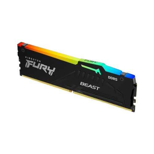 Kingston 16GB 4800MHz DDR5 CL38 DIMM FURY Beast RGB
