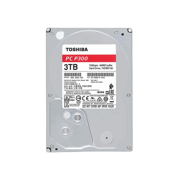 HDD 3TB Toshiba P300 7200rpm