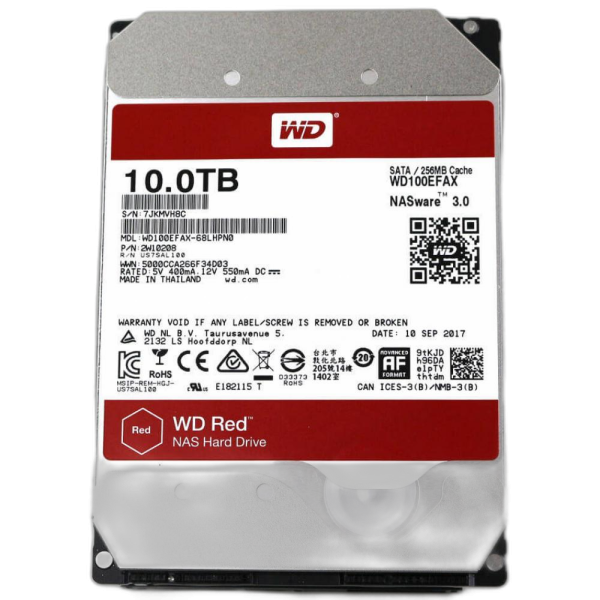 HDD 10TB WesternDigital Red NAS