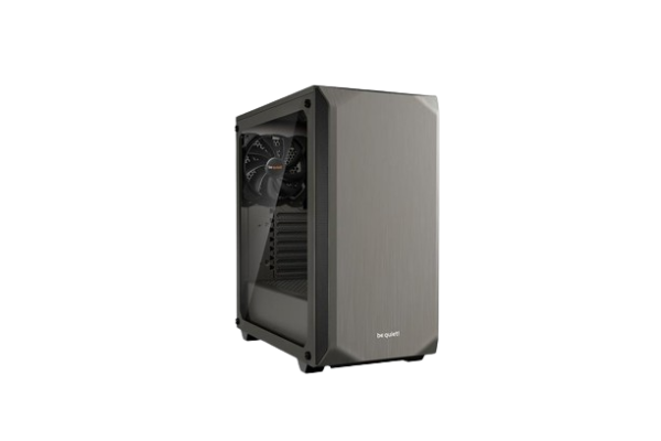 CASE BE QUIET! ATX Mid-Tower Pure Base 500, 2x140mm Pure Wings 2, Extra thick insulation mats,w/WINDOW, Metallic Gray BGW36