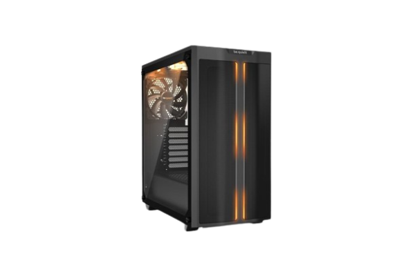 CASE BE QUIET! ATX Mid-Tower Pure Base 500DX, 3x140mm Pure Wings 2, ARGB LED at the front and inside the case, USB 3.1 type C, w/WINDOW, Black BGW37