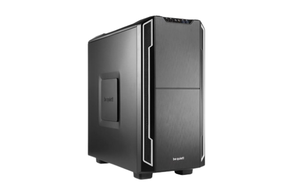 CASE BE QUIET! ATX Mid-Tower Silent Base 600, 1x140mm & 1x120mm Pure Wings 2,Fan controller, Insulation mats w/ x3 OD DVD slots, Silver BG007