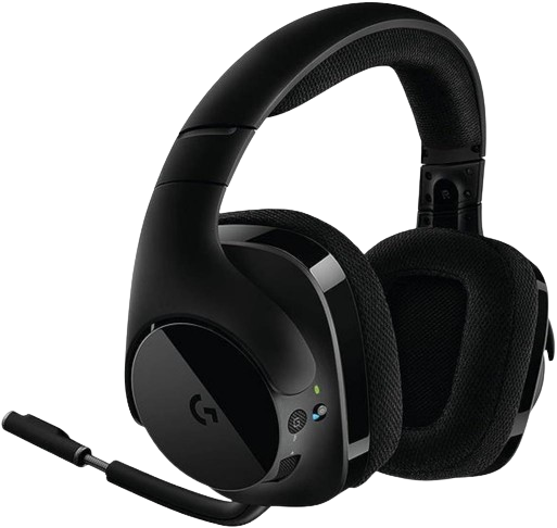 HEADPHONES LOGITECH Gaming-Headset G533 Wireless 7.1 Surround w/microphone, 981-000634
