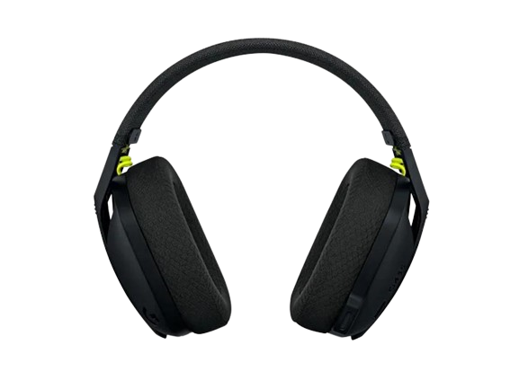 HEADPHONES LOGITECH Gaming-Headset G435 Wireless LIGHTSPEED/ Bluetooth w/microphone 981-001050, Black and Neon Yellow