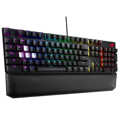ASUS ROG Strix Scope TKL Deluxe wired mechanical RGB gaming keyboard for FPS games