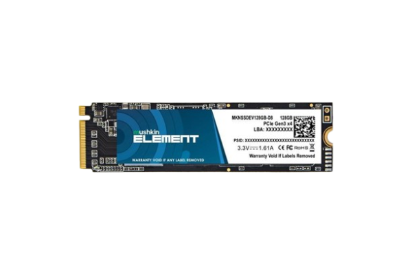 SSD M.2 128GB MUSHKIN ELEMENT NVMe, MKNSSDEV128GB-D8