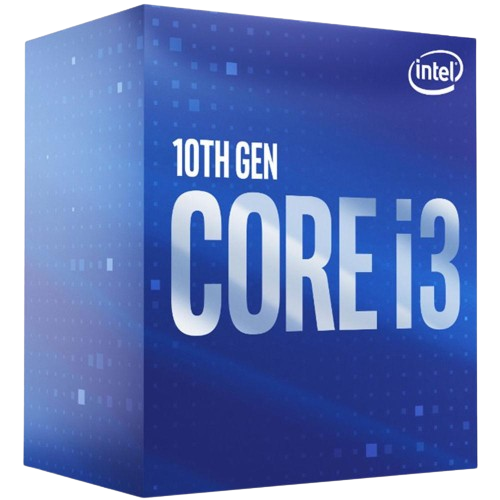 Intel i3-10100F 3.6 GHz up to 4.3 GHz