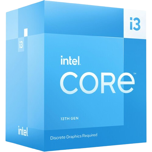 CPU INTEL i3-13100F 3,4GHz QUAD CORE 12MB s.1700, BOX, BX8071513100F