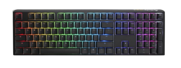 KEYBOARD MECHANICAL DUCKY ONE 3 FULL SIZE RGB PBT Double-shot keycaps HOT-SWAPPABLE Cherry MX Blue, Black, DKON2108ST-CUSPDCLAWSC1