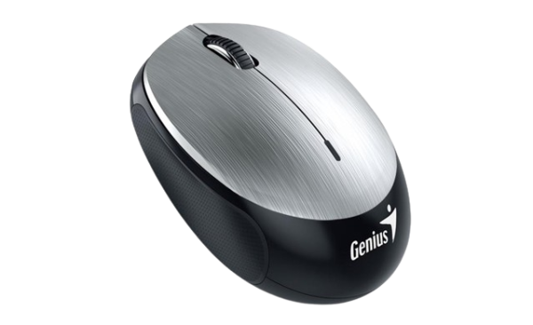 MOUSE WIRELESS USB GENIUS NX-9000BT BLUETOOTH, RECHARGABLE SILVER