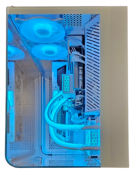 Insomnia Arctic Sapphire: B650E, Ryzen 7 7800X3D, 32GB DDR5-6000, RX9070XT, 2TB Gen. 4