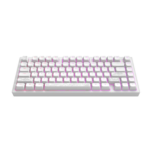 Dark Project ALU Terra Nostra White - Wired Gaming Keyboard