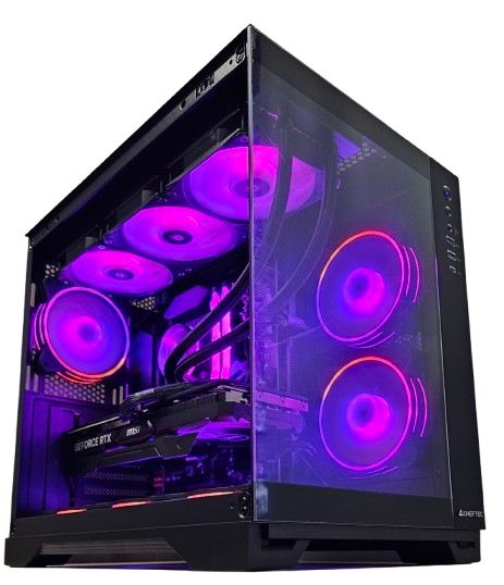 Insomnia Shadow Glass 2 XT: Z790 / Core i7 14600KF / 32GB DDR5-6400 / RTX 4070Ti Super/ 2TB NVMe