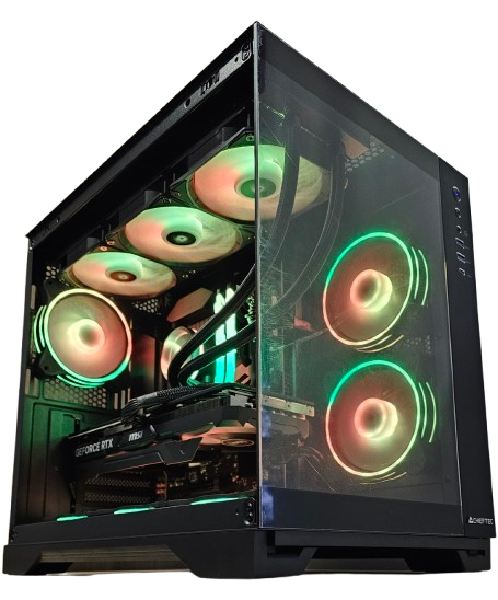 Insomnia Shadow Glass 2 XT: Z790 / Core i7 14600KF / 32GB DDR5-6400 / RTX 4070Ti Super/ 2TB NVMe