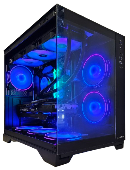 Insomnia Shadow Glass 2 XT: Z790 / Core i7 14600KF / 32GB DDR5-6400 / RTX 4070Ti Super/ 2TB NVMe