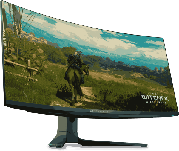 Alienware 34 Curved QD-OLED Gaming Monitor - AW3423DWF