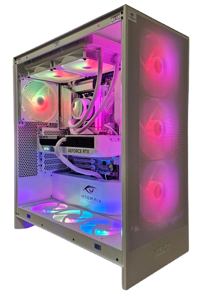 Insomnia Arctic Storm 2:  X870, Ryzen  7 7800X3D, 32GB DDR5-6000, RTX4070Ti Super 16GB, 2TB NVMe