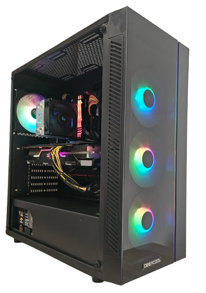 Gaming PC: B365, Core i5 9400F, 16GB DDR4-3200, RX5700XT 8GB, 500GB NVMe