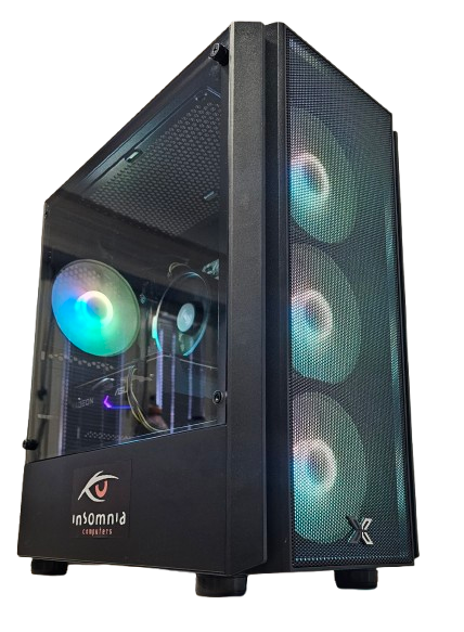 Insomnia Shadow Runner: A520, Ryzen 3 1200AF, 16GB DDR4-3200, RX6500XT 4GB, 500GB NVMe