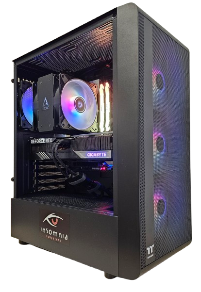 Insomnia Shadow Blaze 2 XT: B760, i5 14600KF, 32GB DDR5-6000, RTX4070S, 1TB NVMe