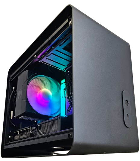 Insomnia Shadow Atom Lite: H610, i5 14400F, 32GB DDR5-6000, RTX4070, 1TB NVMe