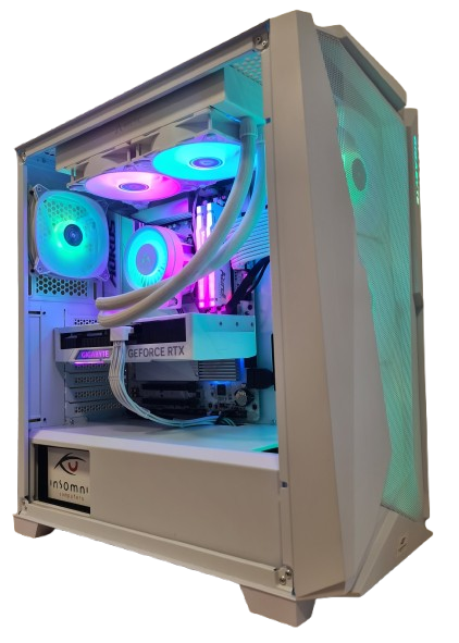 Insomnia Arctic ForceX Lite: B650, Ryzen 5 9600X, 32GB DDR5-6000, RTX4070Super 12GB OC