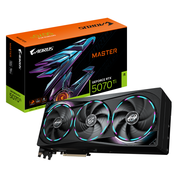 GIGABYTE AORUS GeForce RTX™ 5070 Ti GAMING OC 16G