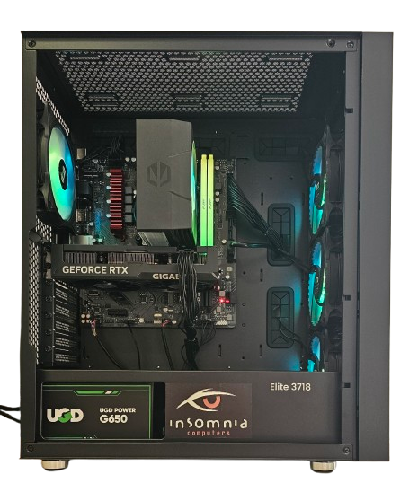 Insomnia Shadow Blaze 3 Lite: B760, i5 14400F, 32GB DDR4-3200, RTX4060Ti, 1TB NVMe