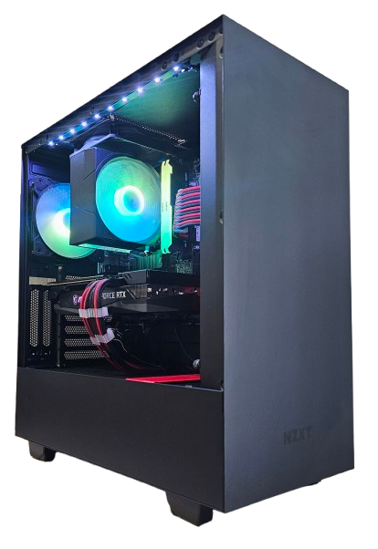 Gaming PC: A520, Ryzen 5 5600X, 16GB DDR4-3200, RTX3060Ti, 1TB NVMe