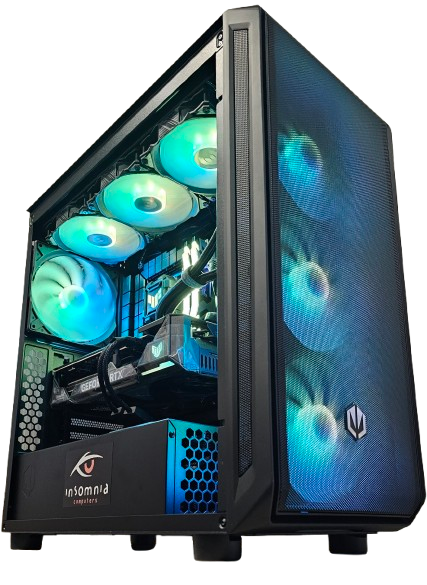 Insomnia Shadow TUF Phantom: B760, Core i5 14600KF, 32GB DDR5-7200, RTX4070Super 12GB, 2TB NVMe