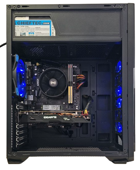 Budget gaming PC: A320, Ryzen 3 1200AF, 16GB DDR4-3200, RX580 4GB, 256GB m.2+ 500GB HDD