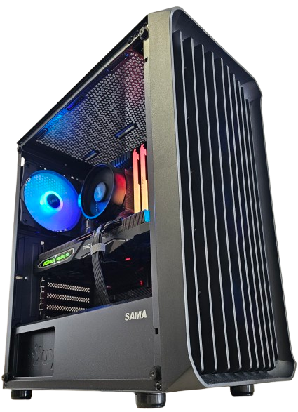 Gaming PC: B450, Ryzen 5 3600, 16GB DDR4-3200, RX6700XT 12GB, 1TB NVMe