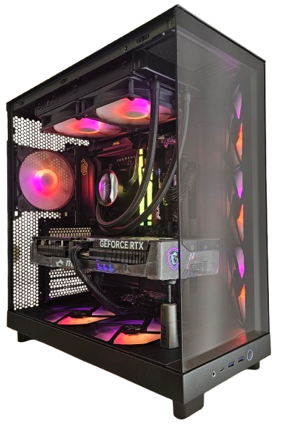 Insomnia Shadow Aquarium 2 XT: X870E, Ryzen 9 9800X3D, 64GB DDR5-6000, RTX 5080 16GB, 2TB NVMe