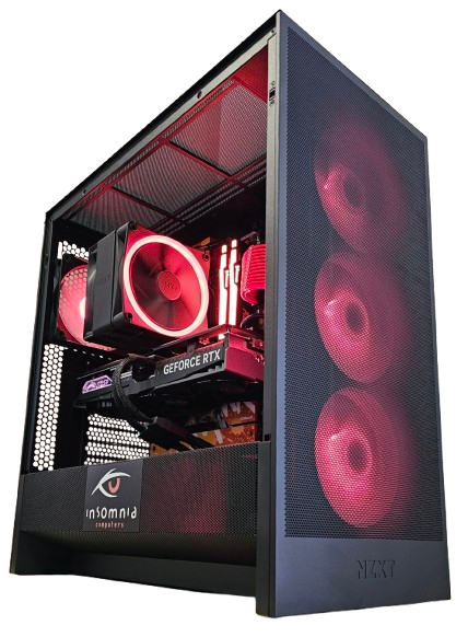 Insomnia Shadow LiveMixer: B650, Ryzen 7 7800X3D, 32GB DDR5-6000, RTX4070Ti Super 16GB, 2TB NVMe