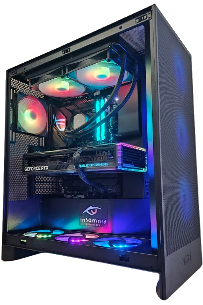 Insomnia Shadow Apex 2 Lite: Z790, 14700KF, 32GB DDR5-7600, RTX4070Ti Super 16GB, 2TB NVMe