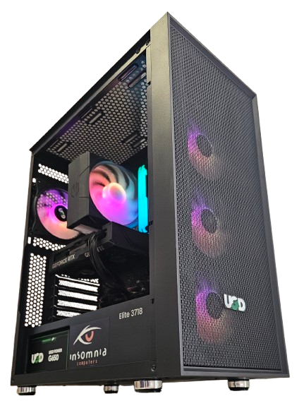 Insomnia Shadow Blaze 3 Lite: B760, i5 14400F, 32GB DDR4-3200, RTX4060Ti, 1TB NVMe