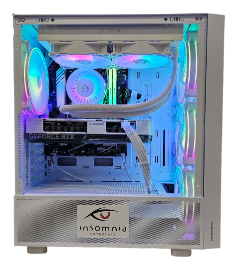 Insomnia Arctic Blizzard 2 Lite: B760, 14600KF, 32GB DDR5-6400, RTX4070, 1TB NVMe