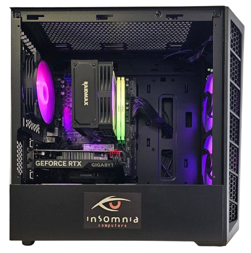 Insomnia Shadow Eclipse 2: A520, Ryzen 5 5600X, 16GB DDR4-3200, RTX4060, 1TB NVMe