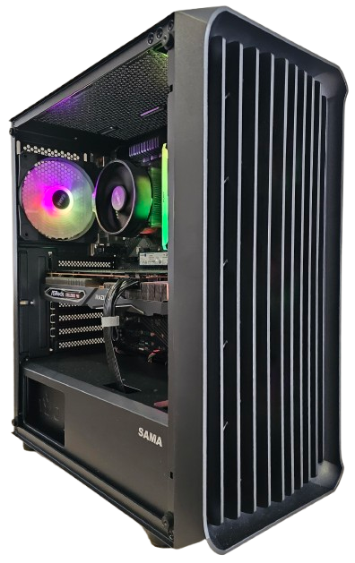 Gaming PC: B450, Ryzen 5 3600, 16GB DDR4-3200, RX6700XT 12GB, 1TB NVMe