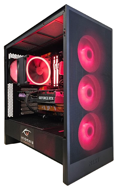 Insomnia Shadow LiveMixer: B650, Ryzen 7 7800X3D, 32GB DDR5-6000, RTX4070Ti Super 16GB, 2TB NVMe