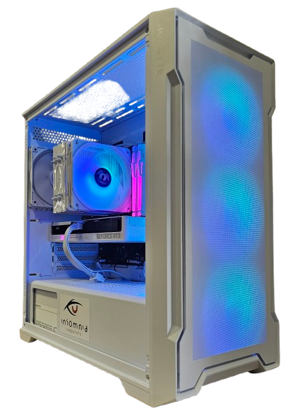 Insomnia Arctric Nova: B650M, Ryzen 7 7700X, 32GB DDR5-6000, RTX 5060 Ti, 1TB NVMe