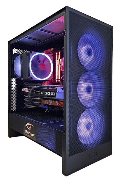 Insomnia Shadow LiveMixer: B650, Ryzen 7 7800X3D, 32GB DDR5-6000, RTX4070Ti Super 16GB, 2TB NVMe