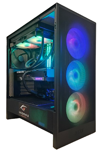 Insomnia Shadow Rock 4 XT: X870, Ryzen 7 9800X3D, 32GB DDR5-6000, RTX4070Ti Super 16GB, 1TB NVMe