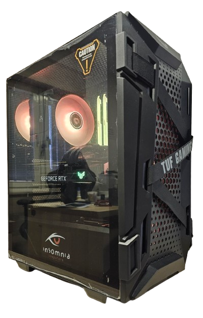 TUF Gaming PC: B550, Ryzen 7 5700X3D, 32GB DDR4-3200, RTX3080, 1TB