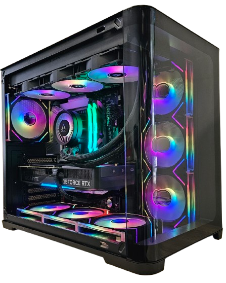 Insomnia Shadow Arcglass i: Z790, Intel Core i7 14700KF, 32GB DDR5-7200, RTX5070Ti 16GB, 2TB NVMe