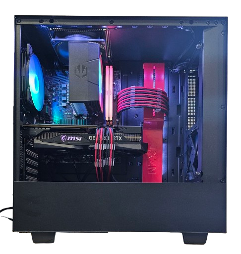 Gaming PC: A520, Ryzen 5 5600X, 16GB DDR4-3200, RTX3060Ti, 1TB NVMe