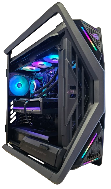 Insomnia Shadow Titan: X670E, Ryzen 7 9800X3D, 32GB DDR5-6400, RTX5090 24GB, 2TB NVMe