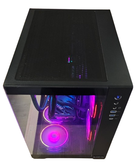 Insomnia Shadow Glass 2 XT: Z790 / Core i7 14600KF / 32GB DDR5-6400 / RTX 4070Ti Super/ 2TB NVMe