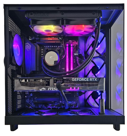 Insomnia Shadow Aquarium 2 XT: X870E, Ryzen 9 9800X3D, 64GB DDR5-6000, RTX 5080 16GB, 2TB NVMe